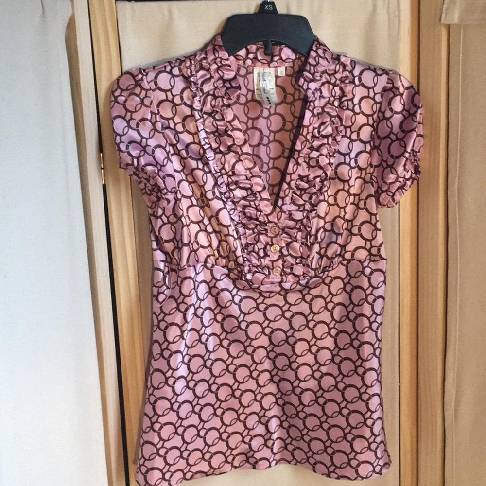 Pink blouse